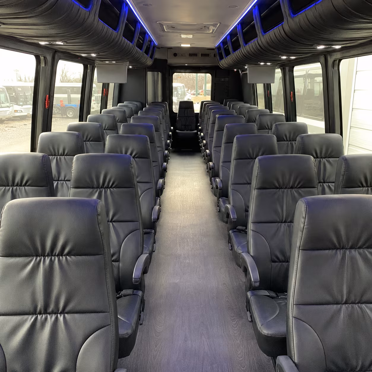 wine event transportation from jacksonville to tuscan rose vineyards